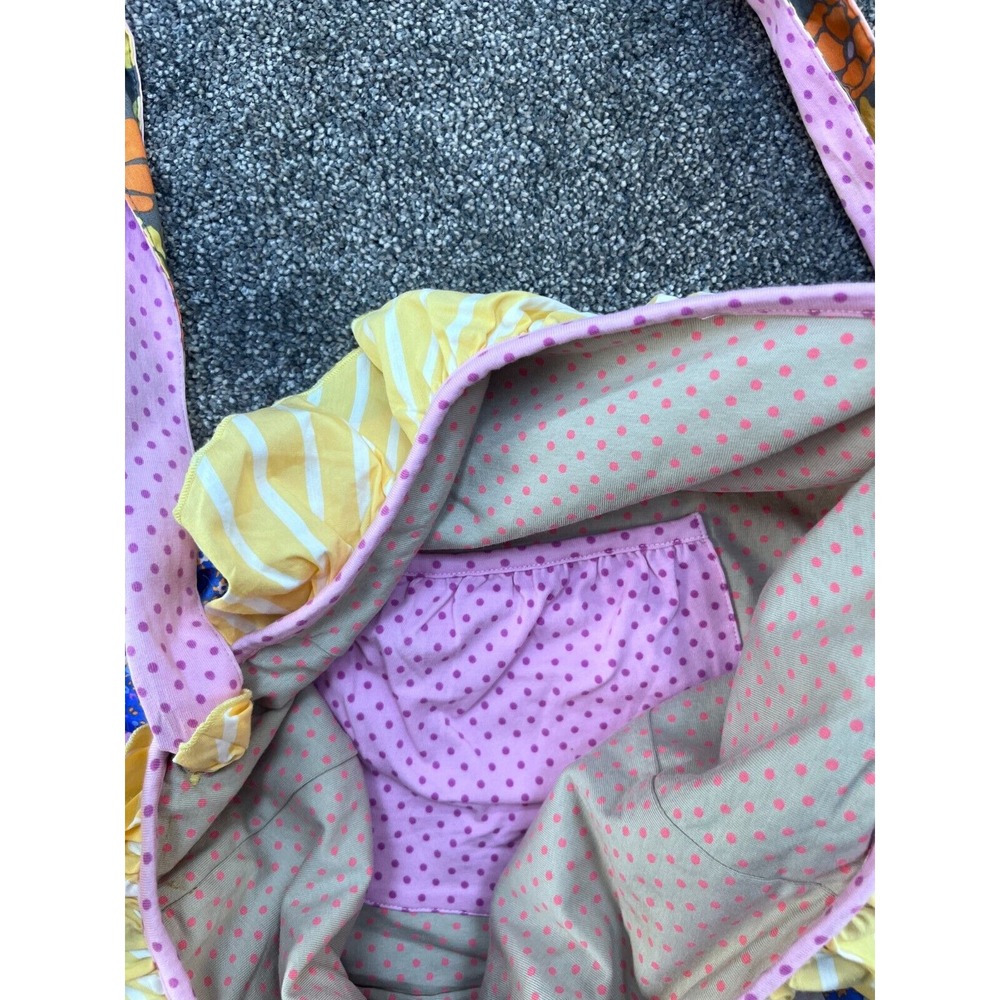Matilda Jane Adventure Begins‎ Lemon Zest Joey Bag Purse BoHo Prints - Picture 7 of 9